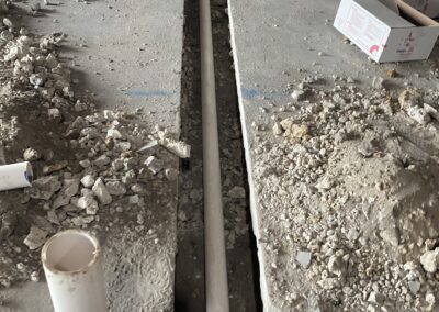plumbing area connected lines