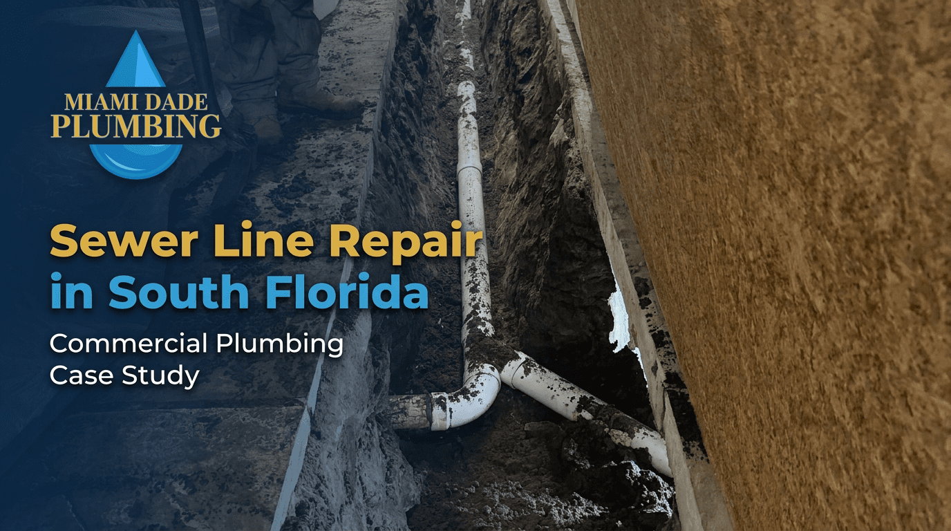 Sewer Line Repair in South Florida