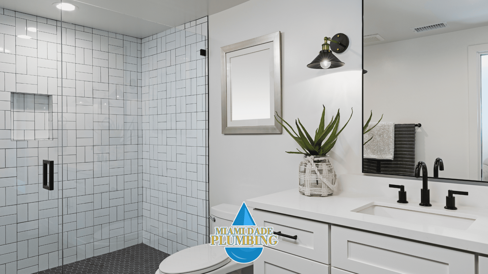 shower toilet and faucet installation in Pinecrest FL